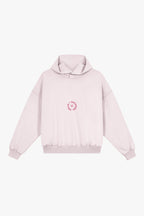 Hoodie Com Logo Velle Em Glitter Rosa