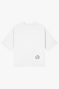 T-shirt boxy Velle — Arte branca