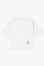 T-shirt boxy Velle — Arte branca