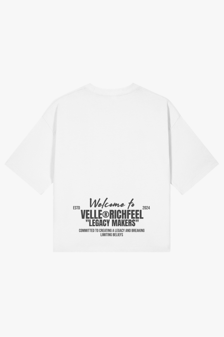 Camiseta boxy Welcome to Velle