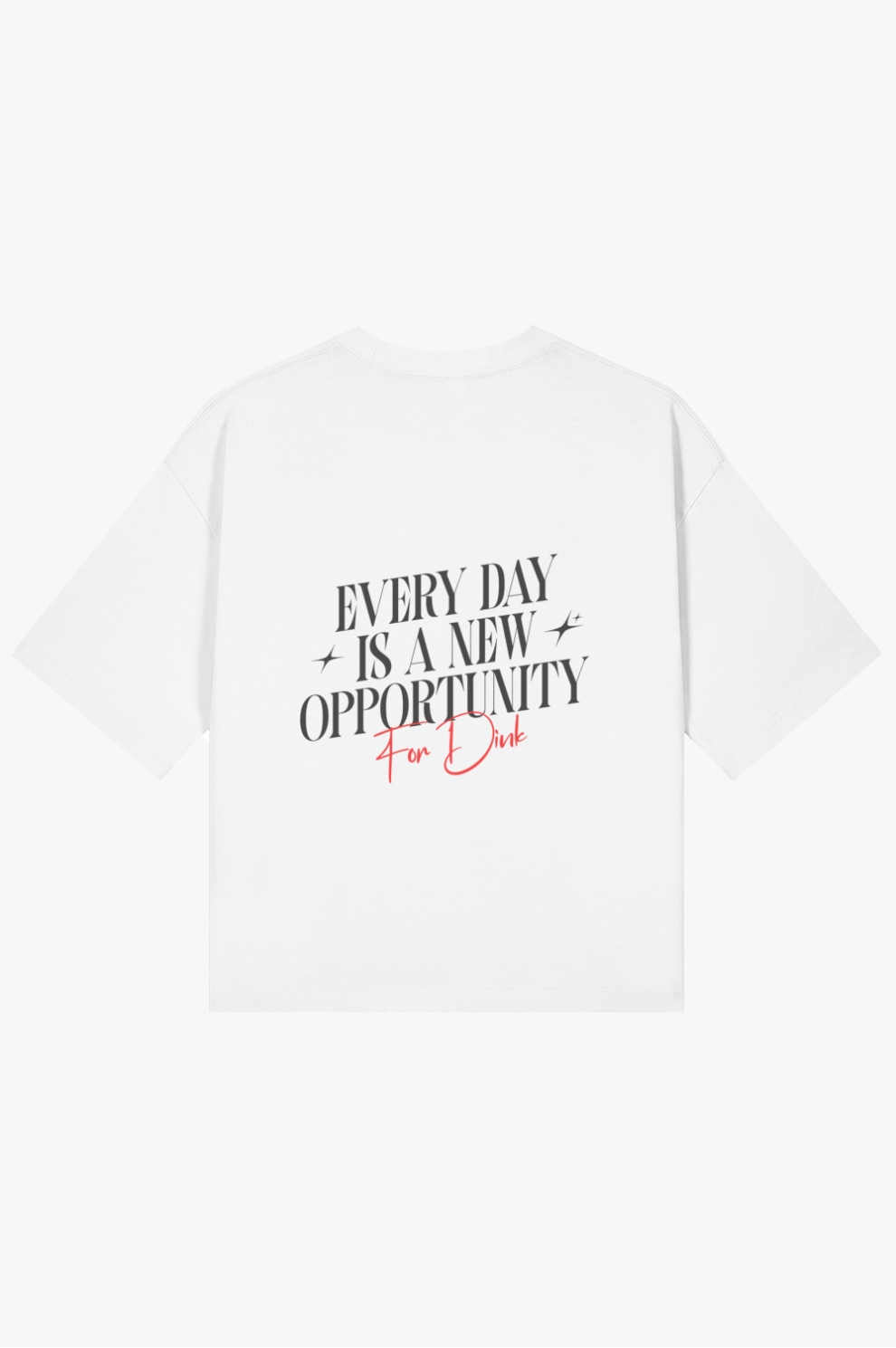 T-shirt boxy Velle — Arte branca
