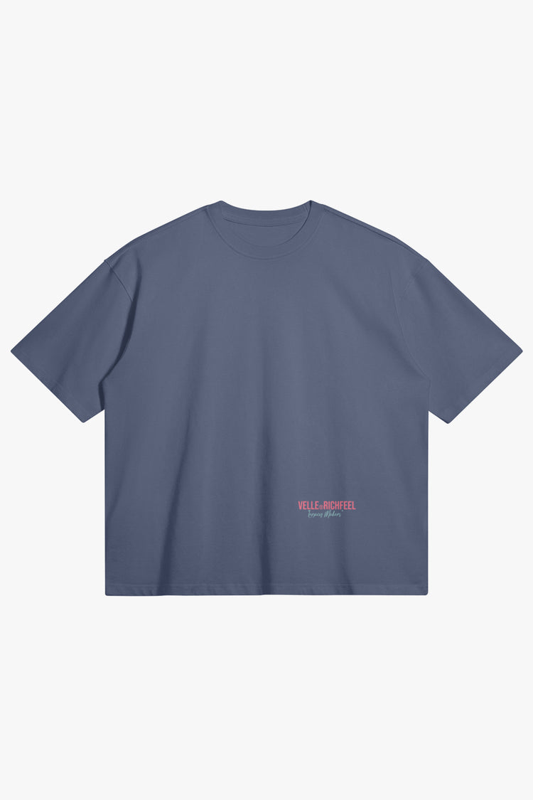 Unisex Boxfit T-shirt with Velle artwork