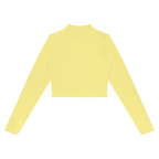 Casaco cropped feminino para Ginásio