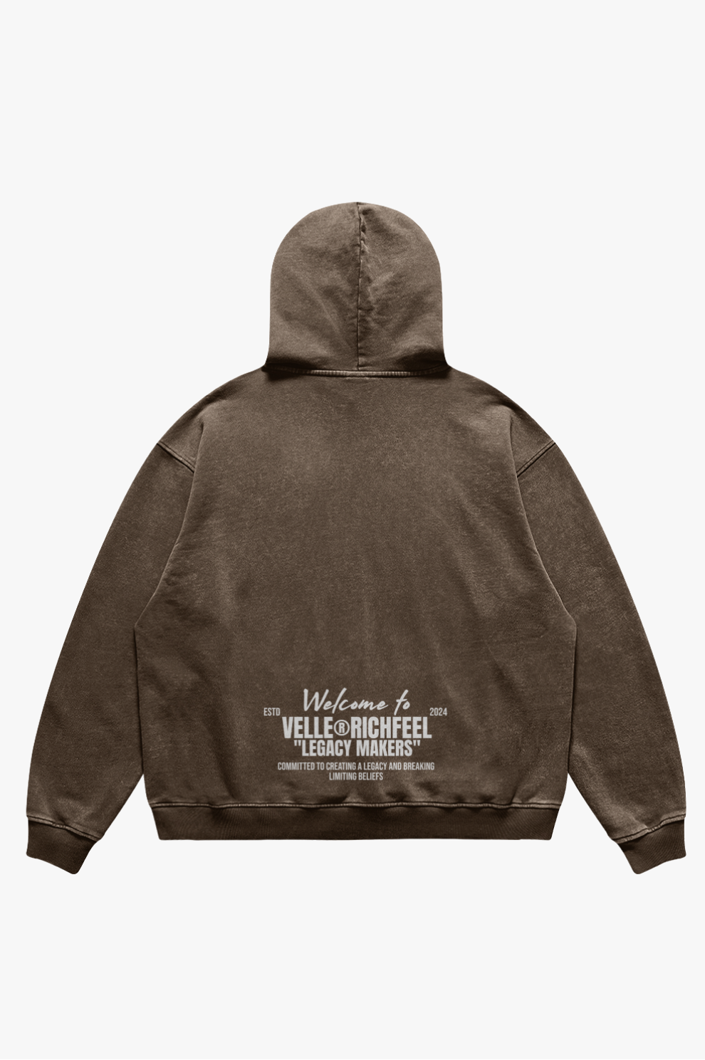 Hoodie oversized Velle — Arte branca