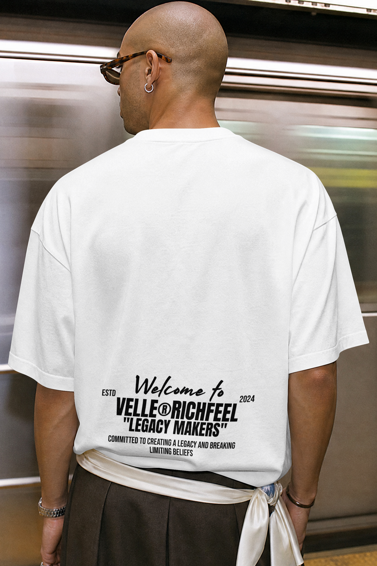 Welcome to Velle boxy T-shirt