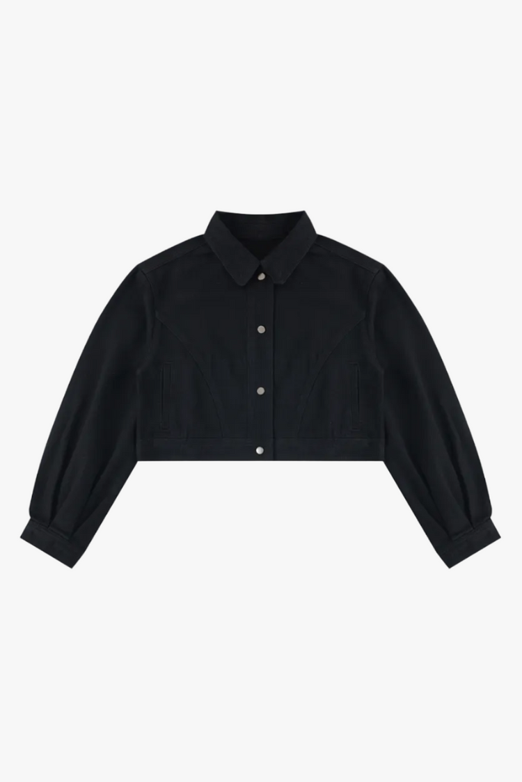 Women's Cropped Denim Jacket