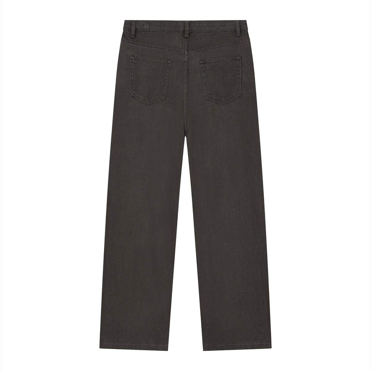 Calça Jeans Masculina de Corte Reto com Lavagem Vintage