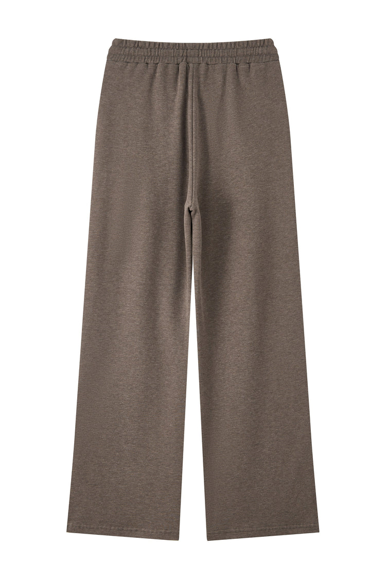 320GSM Men's Old Money Textured Straight-Leg Pants Selenphine