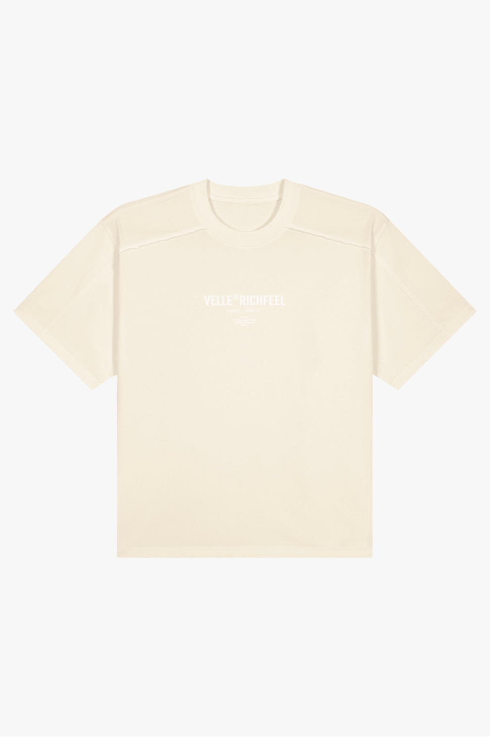 Camiseta unisex Velle — Letras blancas
